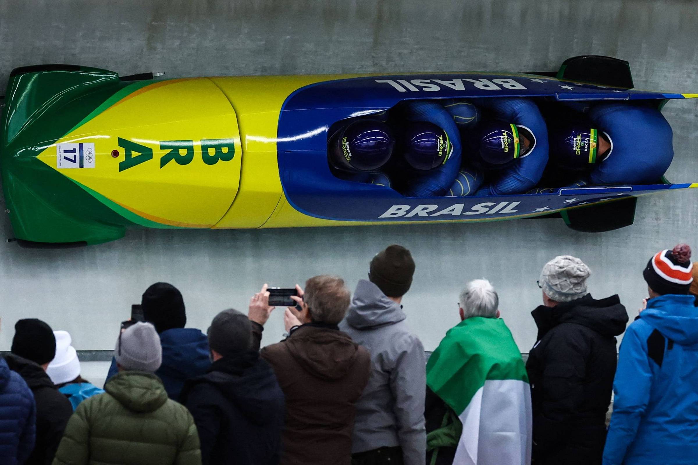 Brasil atinge final olímpica no bobsled em Milão-Cortina com desempenho histórico