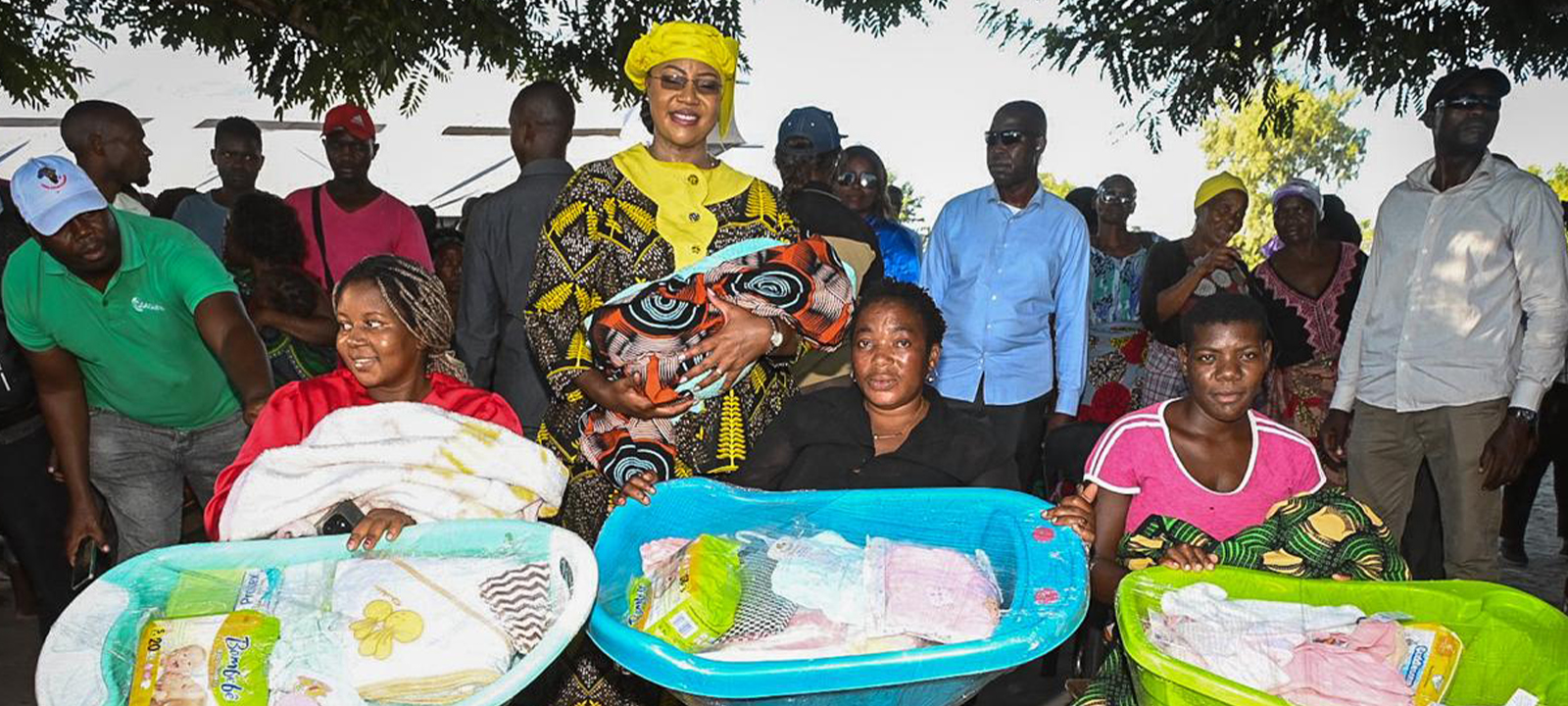 Primeira-dama acompanha resposta humanitária às cheias em Chókwè