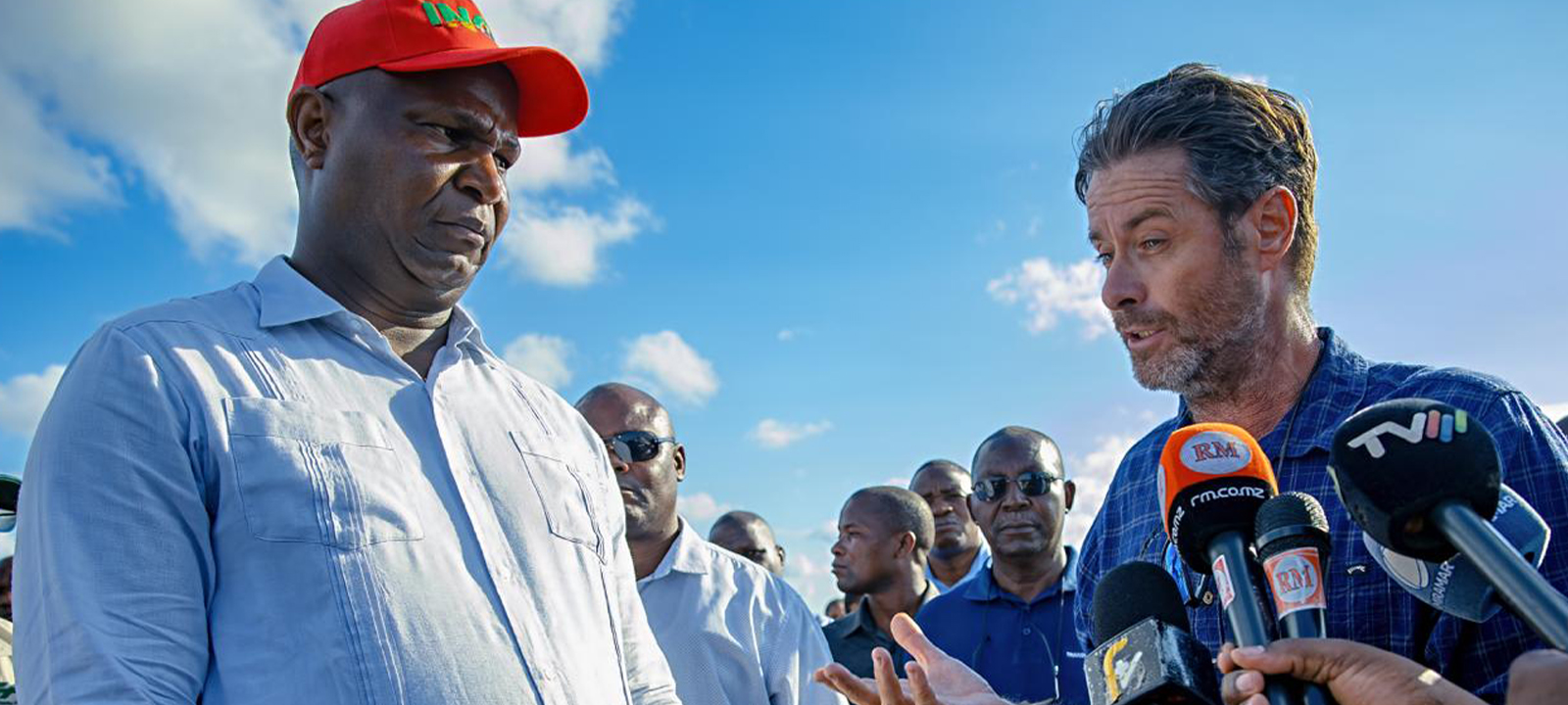 Presidente Daniel Chapo avalia danos do ciclone Gezani em Inhambane e promete recuperação rápida de infraestruturas