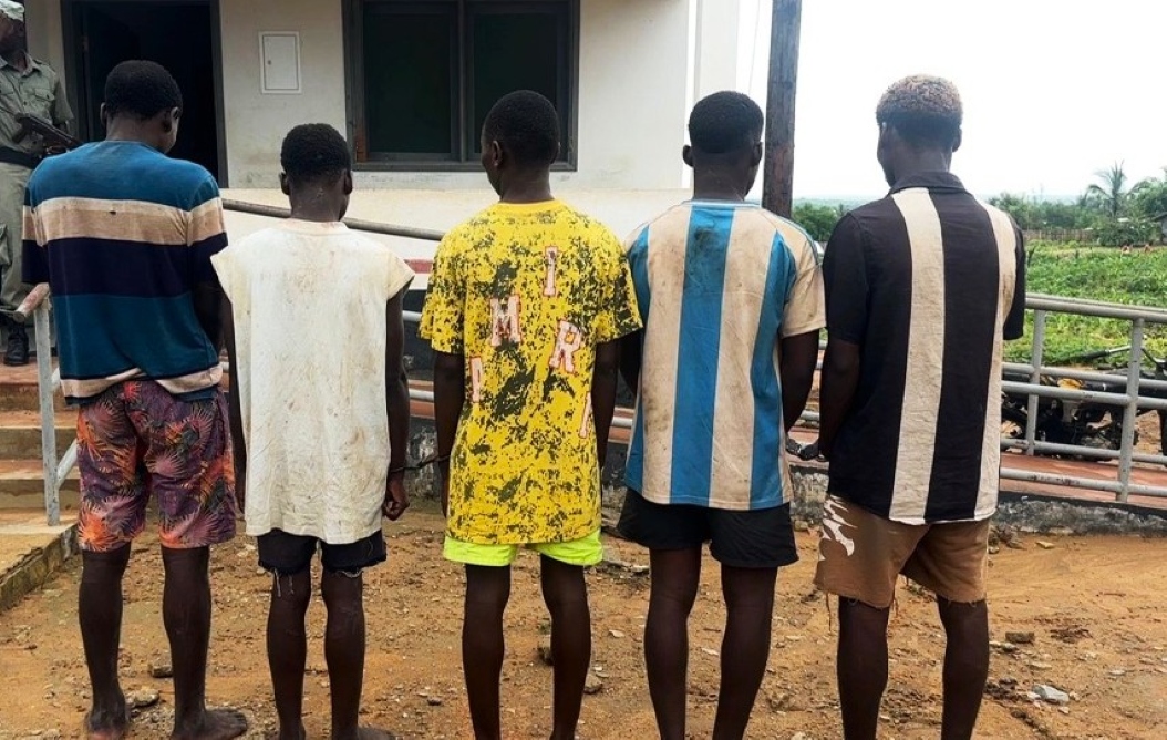 Inhambane: Seis jovens detidos por crimes graves incluindo homicídio e vandalismo de infraestruturas energéticas