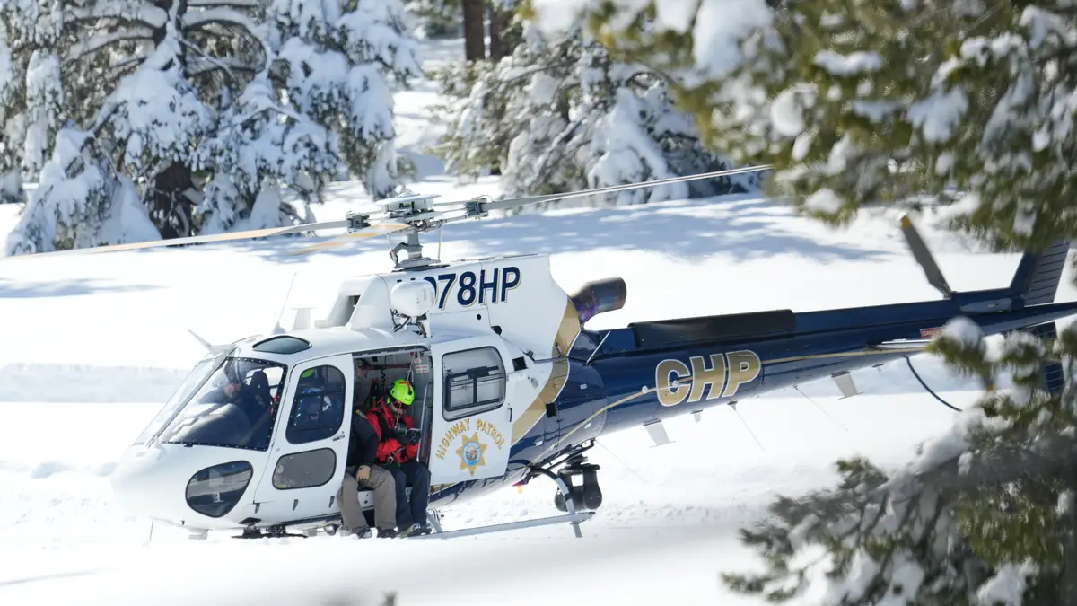 Recuperados os corpos dos nove desaparecidos após avalanche na Califórnia